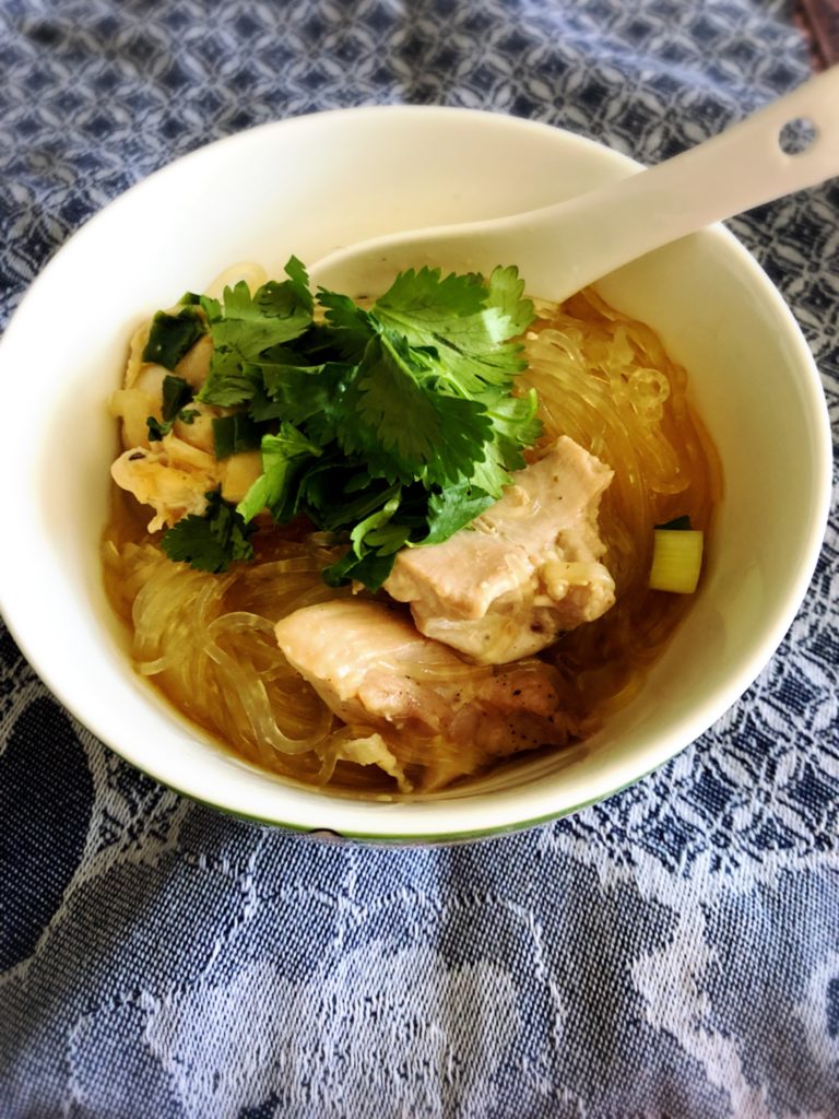 Hawaiian chicken noodle soup My Fab Story